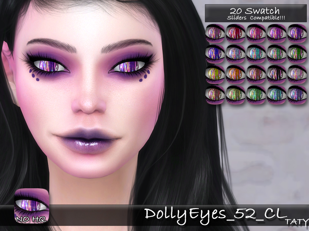 Dolly Eyes 52 – Sims Crazy Creations