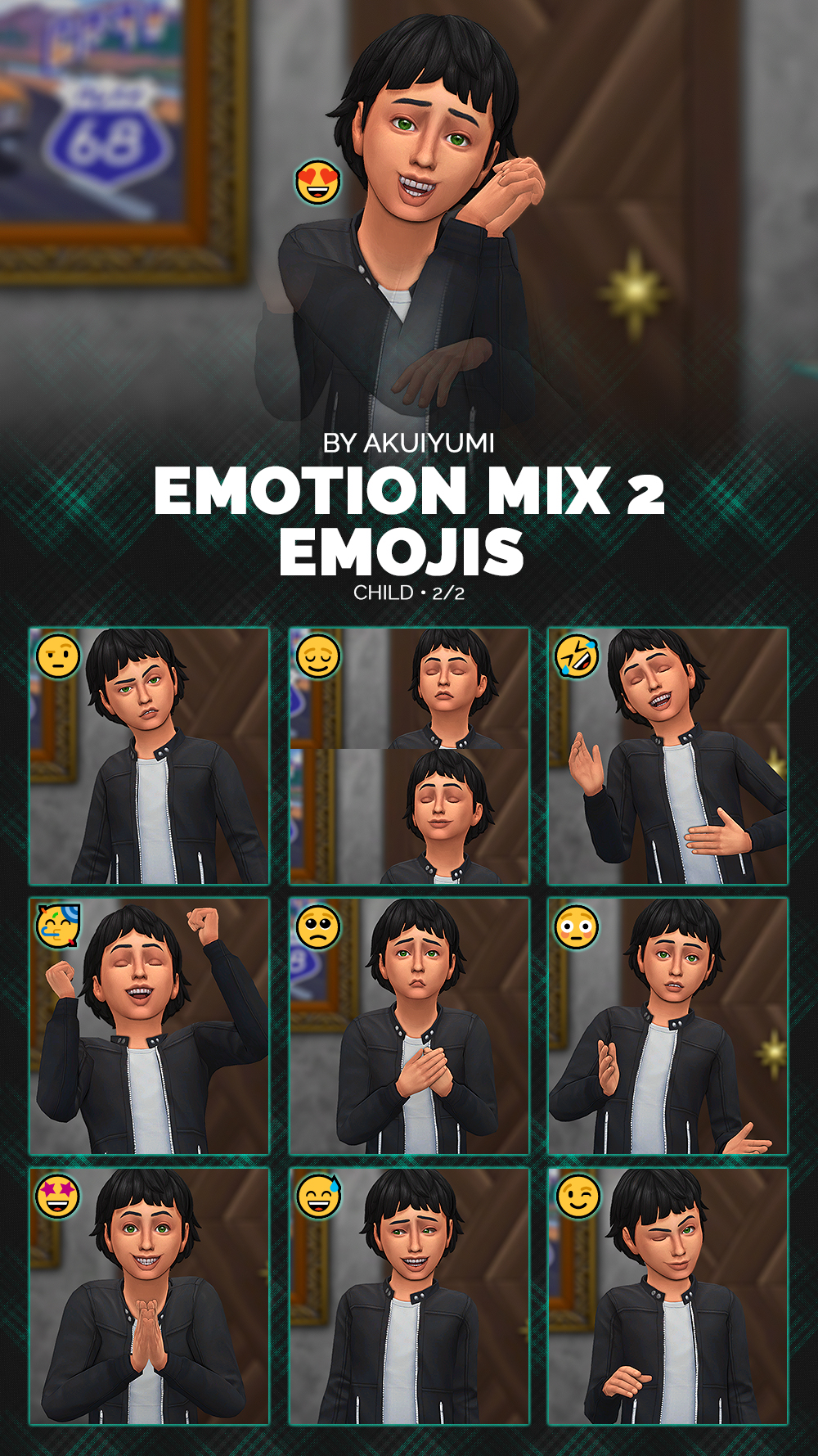 Random Emotions pt. 1 - The Sims 4 Mods - CurseForge